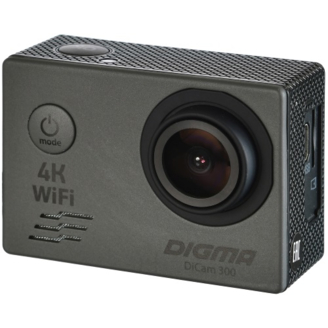 Экшн-камера Digma DiCam 300 Grey